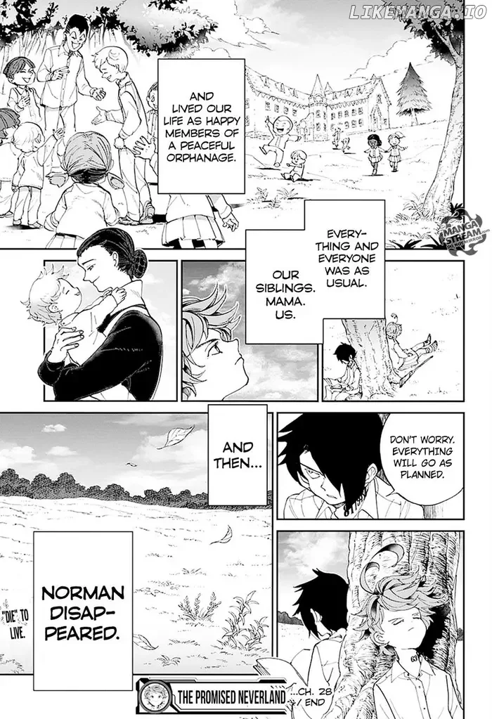 The Promised Neverland Chapter 28