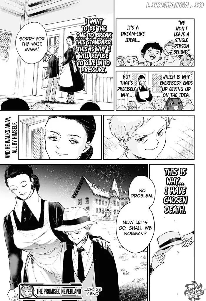 The Promised Neverland Chapter 29