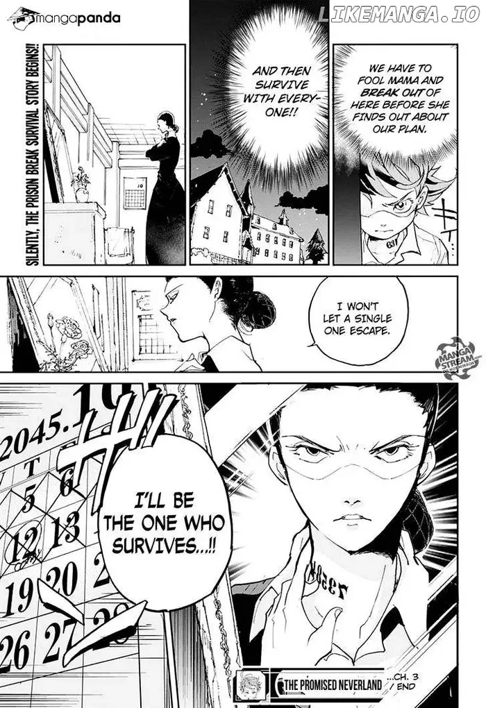 The Promised Neverland Chapter 3