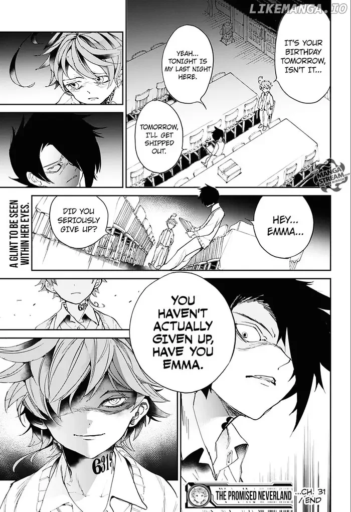 The Promised Neverland Chapter 31