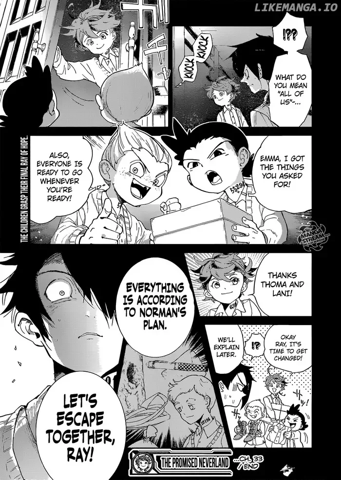 The Promised Neverland Chapter 33