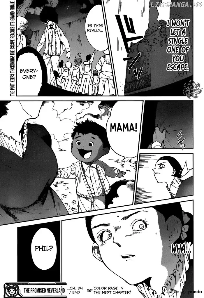The Promised Neverland Chapter 34