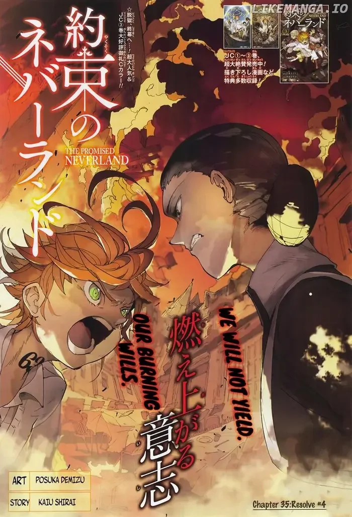 The Promised Neverland Chapter 35