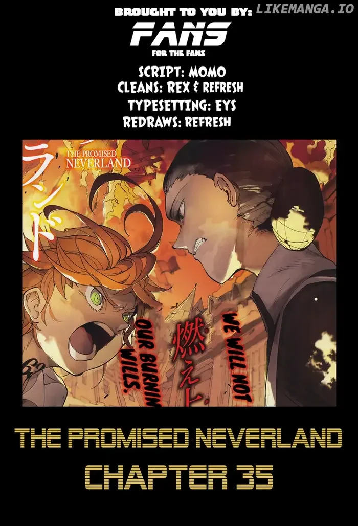 The Promised Neverland Chapter 35