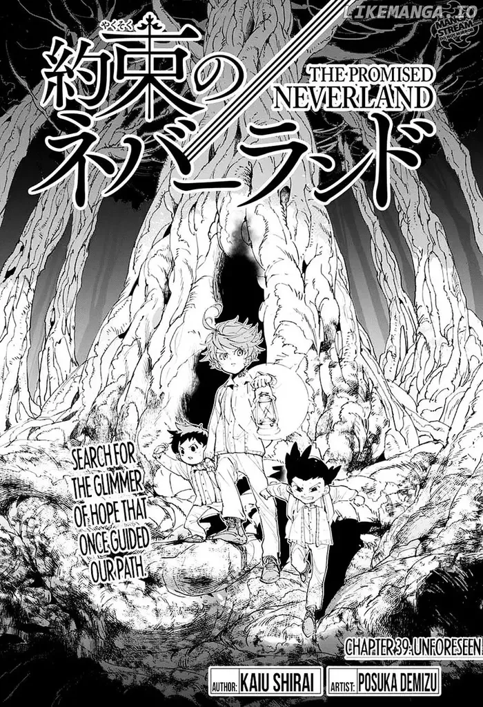 The Promised Neverland Chapter 39