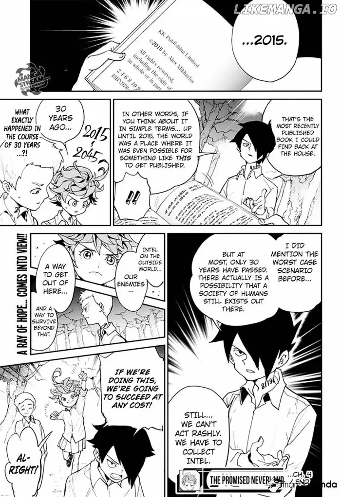 The Promised Neverland Chapter 4
