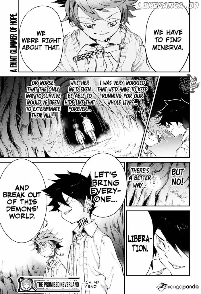 The Promised Neverland Chapter 47