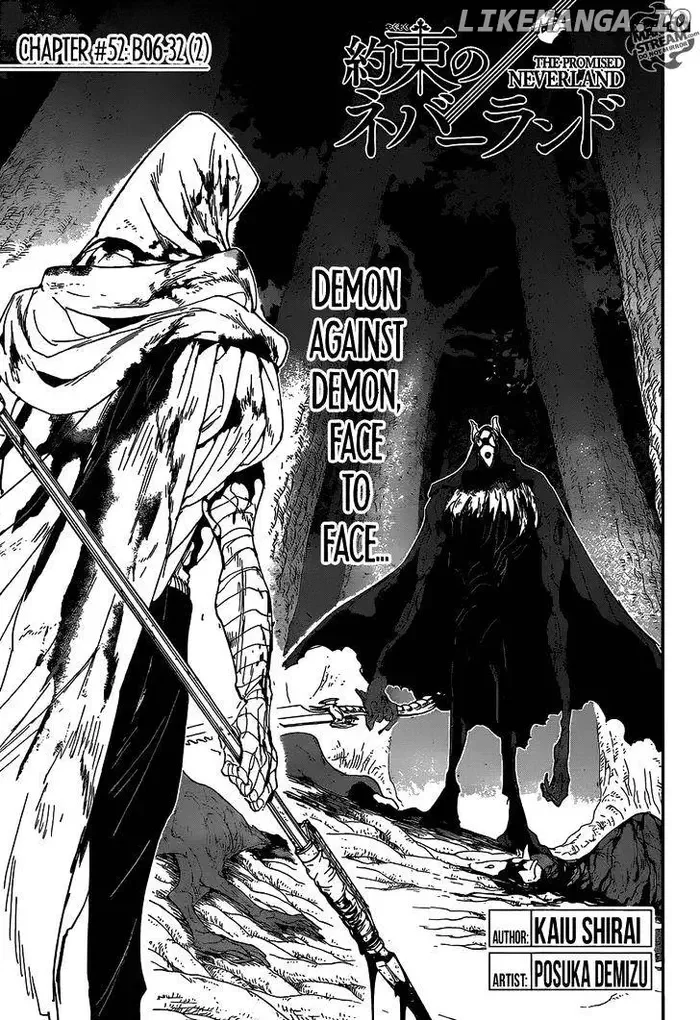The Promised Neverland Chapter 52