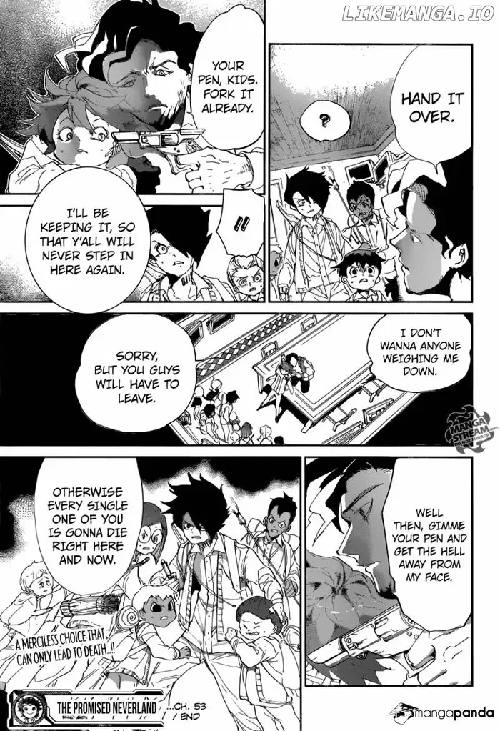 The Promised Neverland Chapter 53