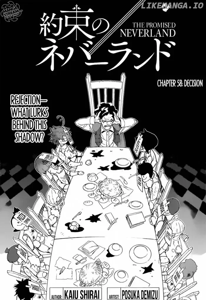 The Promised Neverland Chapter 58