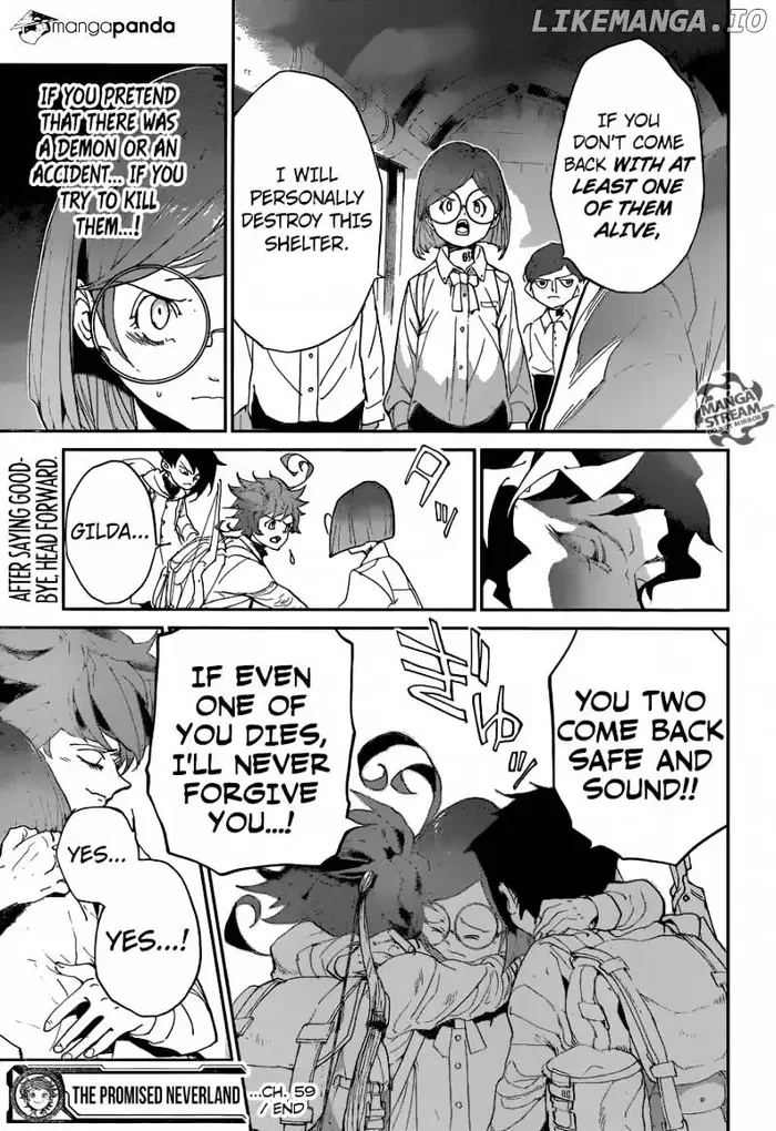 The Promised Neverland Chapter 59