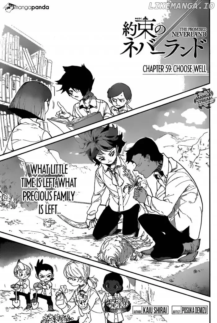 The Promised Neverland Chapter 59
