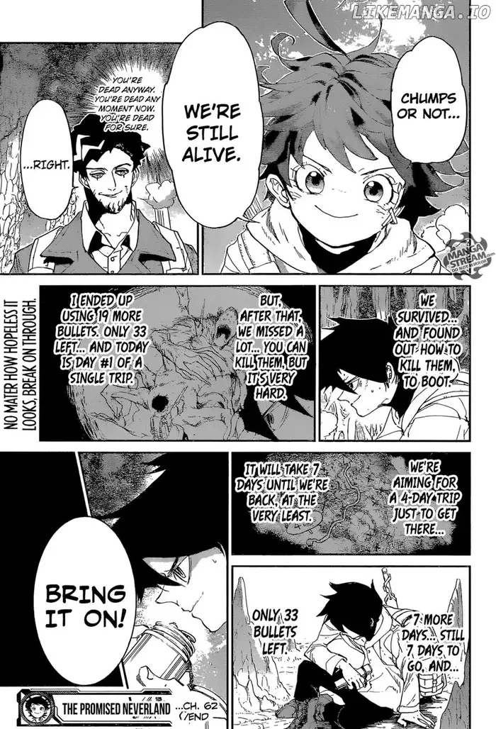 The Promised Neverland Chapter 62