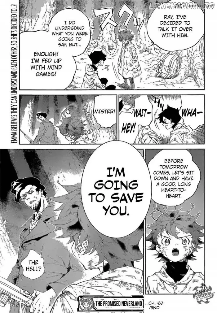 The Promised Neverland Chapter 63