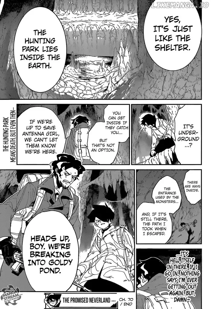 The Promised Neverland Chapter 70