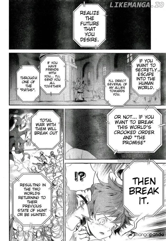 The Promised Neverland Chapter 72