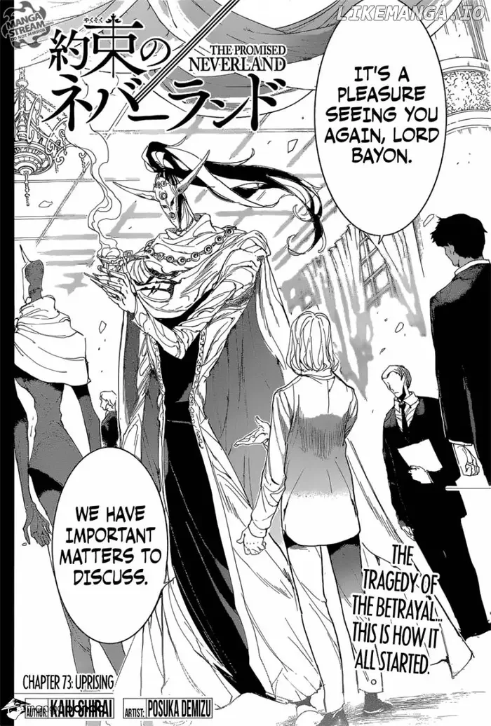 The Promised Neverland Chapter 73