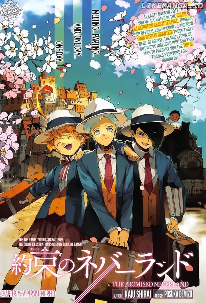 The Promised Neverland Chapter 75