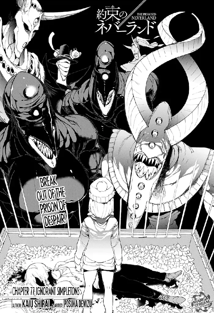 The Promised Neverland Chapter 77