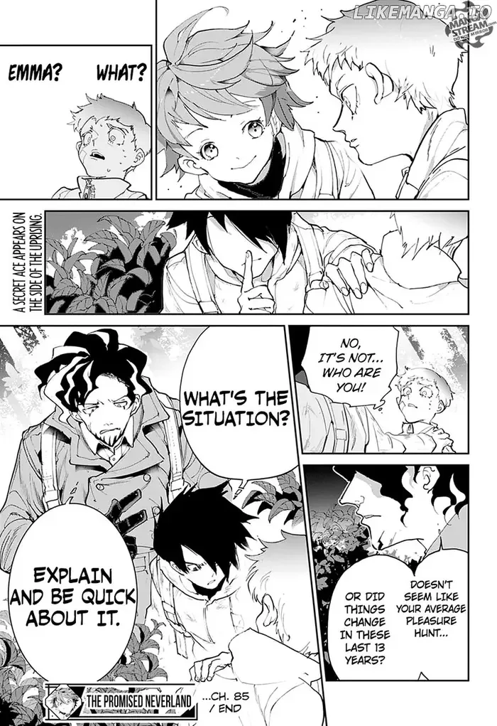 The Promised Neverland Chapter 85