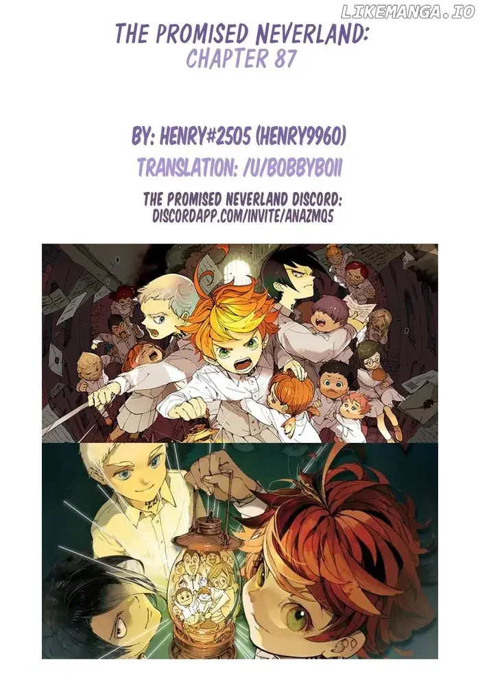 The Promised Neverland Chapter 87