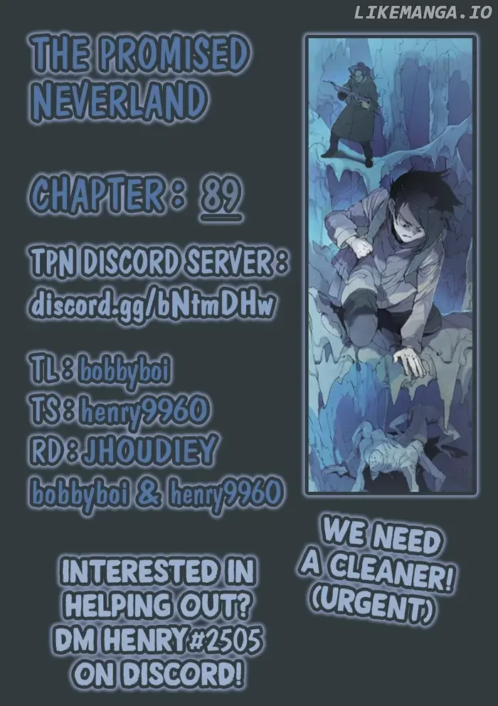 The Promised Neverland Chapter 89