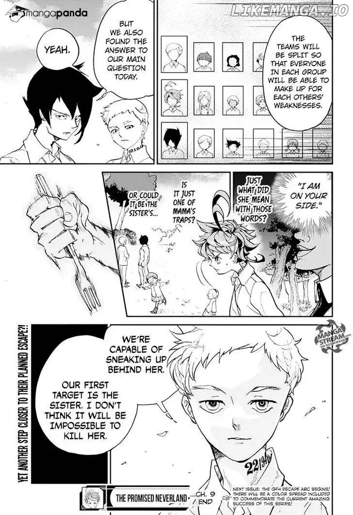 The Promised Neverland Chapter 9