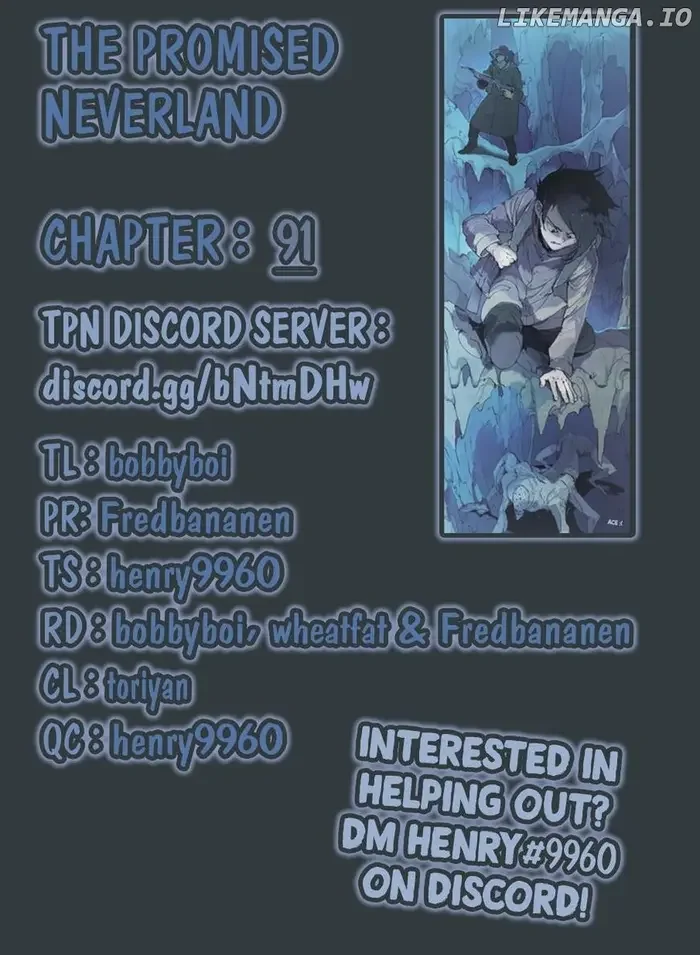 The Promised Neverland Chapter 91