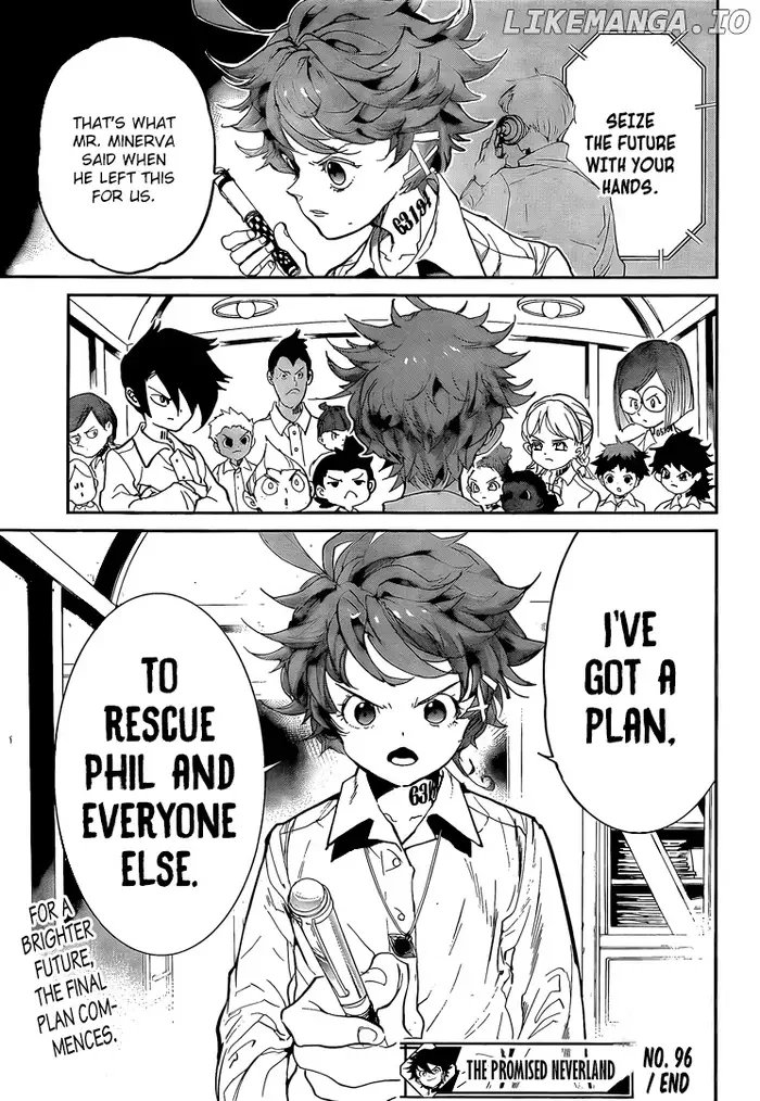 The Promised Neverland Chapter 96