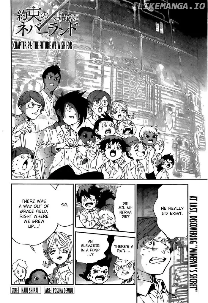 The Promised Neverland Chapter 97