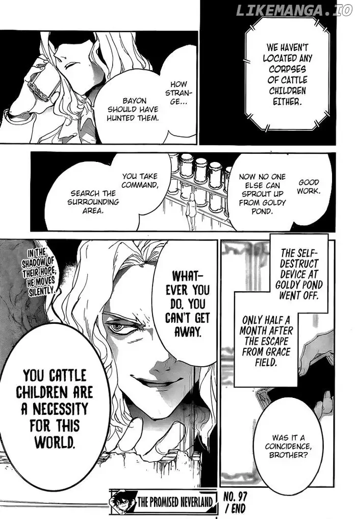 The Promised Neverland Chapter 97