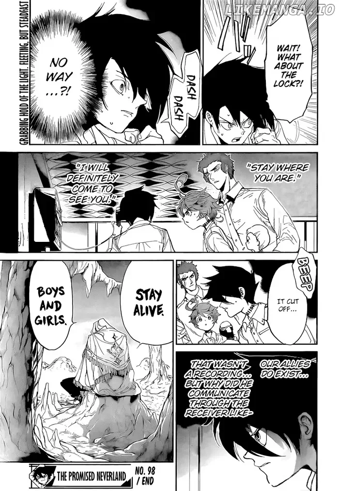 The Promised Neverland Chapter 98